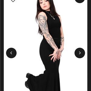 Elegant Black Maxi Skirt